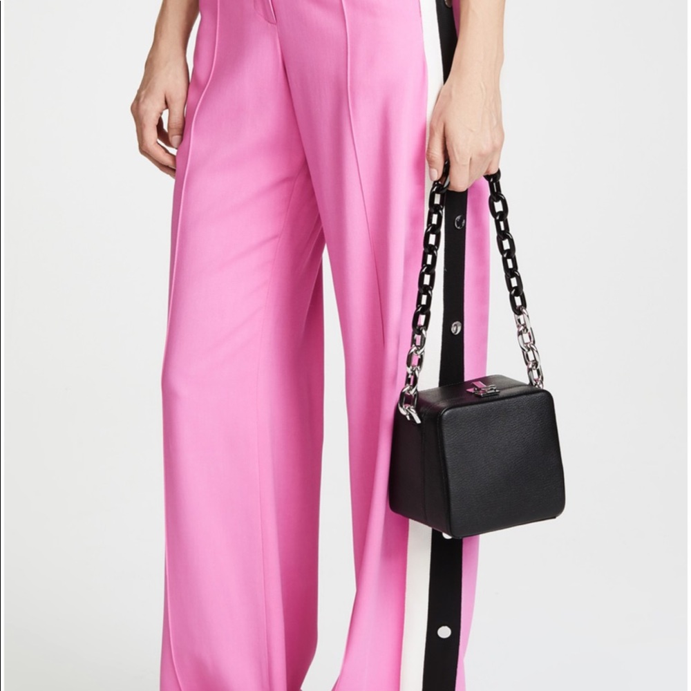 NWT THE VOLON Cube Chain Bag Black